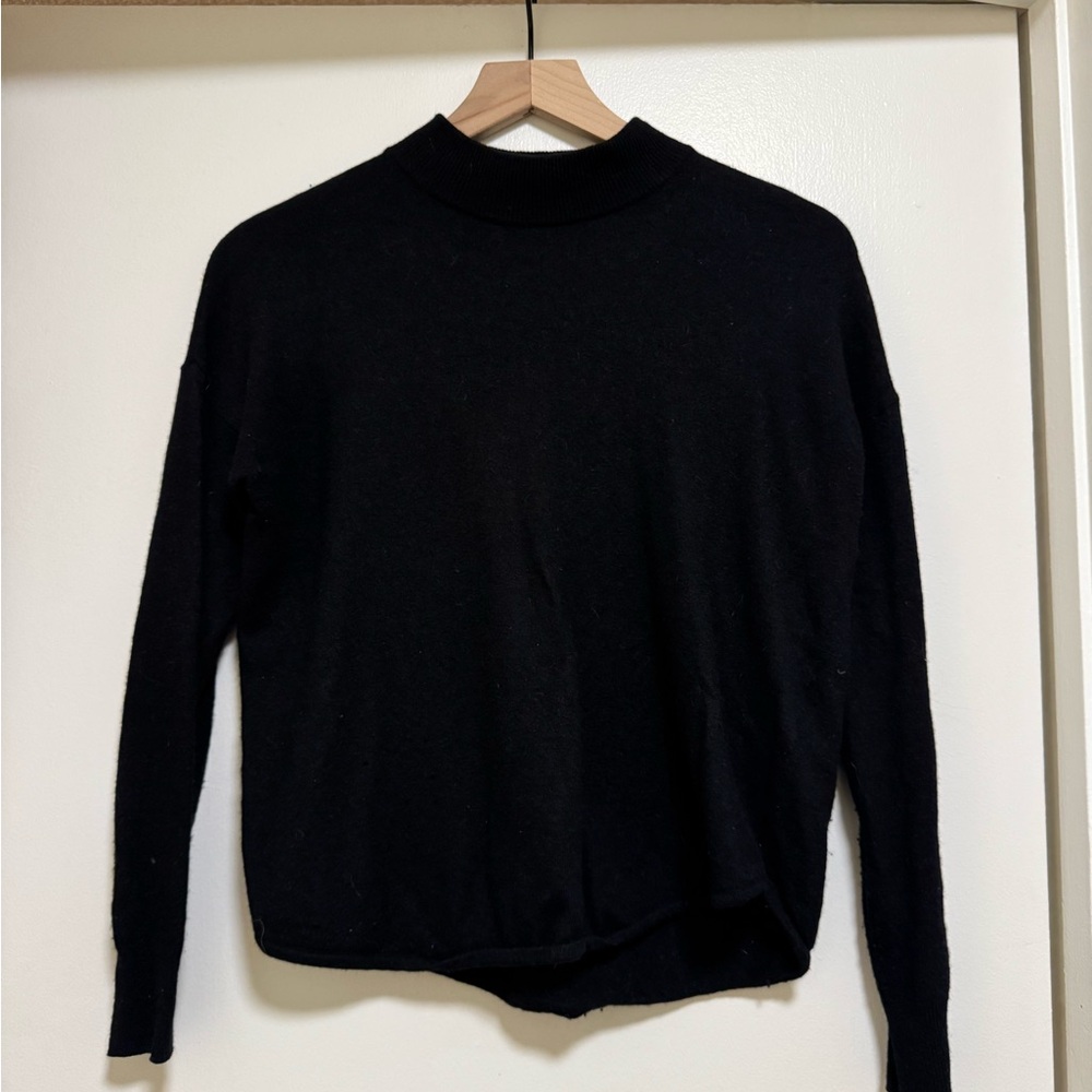 Madewell | Black Long Sleeve Sweater